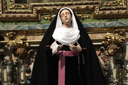 La Virgen de las Lágrimas de Salamanca.- E.M.