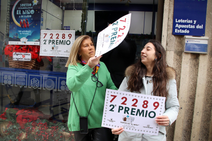 El segundo premio de la lotería cae en la misma administración que dio otro en Navidad en León.