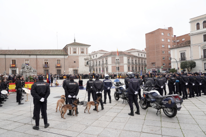 Celebración de los 200 años de la Policía Nacional en Valladolid.- ICAL