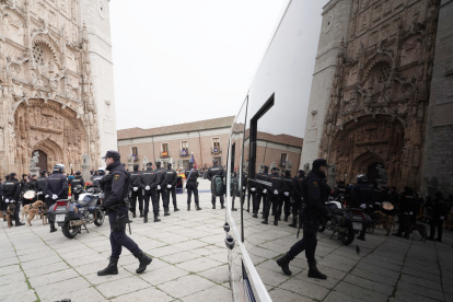 Celebración de los 200 años de la Policía Nacional en Valladolid.- ICAL