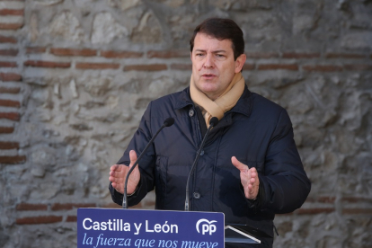 El candidato del PP a la presidencia de la Junta de Castilla y León, Alfonso Fernández Mañueco.- ICAL