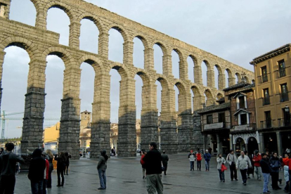 Acueducto de Segovia.- E.M.