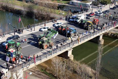 Tractorada este viernes en León. -ICAL