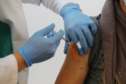 Vacunación con la tercera dosis contra la Covid-19 en Valladolid