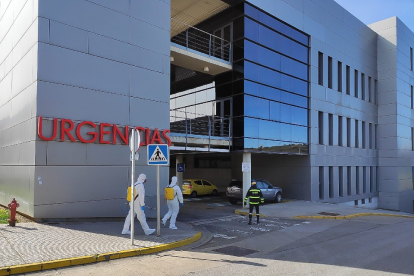 Zona de urgencias del Hospital de León. / ICAL