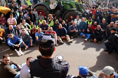 Tractorada este viernes en León. -ICAL