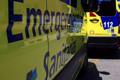 Imagen de ambulancias Sacyl. -E. PRESS.