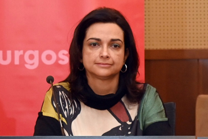 La procuradora del PSOE en las Cortes de Castilla y León y ex alcaldesa de El Espinar, Alicia Palomo, en una imagen de archivo.- ICAL