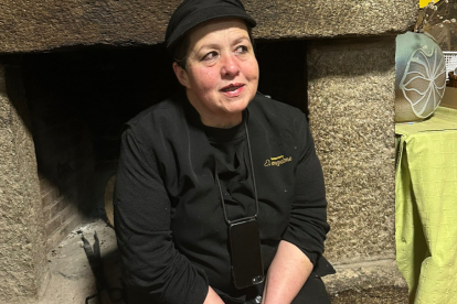 La chef Gloria de El Empalme de Rionegro en Zamora.-E. M.