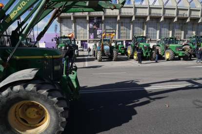 Tractorada este viernes en Valladolid. -ICAL