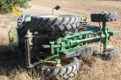 Tractor robado en Burgos- Guardia Civil