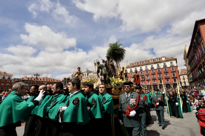 Procesión del Domingo de Ramos en Valladolid. -ICAL