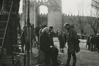 Fotograma de la película 'Campanadas a medianoche' de Orson Welles, filmada en las provincias de Soria, Ávila y Segovia. -E.M.