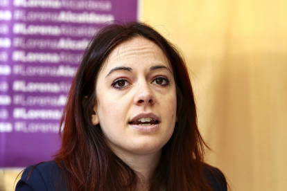 La concejala Lorena González. ICAL