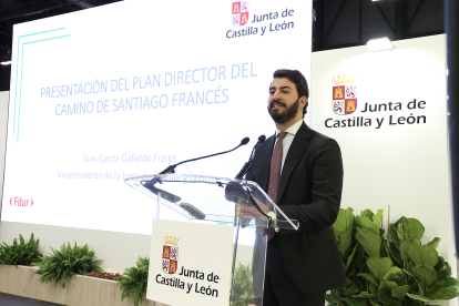 El vicepresidente de la Junta de Castilla y León, Juan García Gallardo, presenta los resultados del Plan Director del Camino De Santiago Francés/ Juan Lázaro- Ical