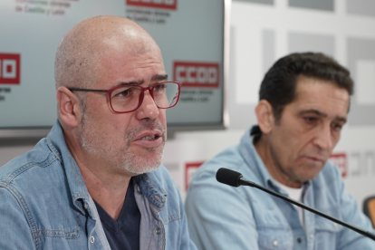 Unai Sordo y Vicente Andrés detallan los motivos por los que se ha suspendido el acto de conciliación con Mariano Veganzones.- ICAL