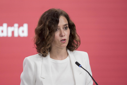 La presidenta de la Comunidad de Madrid, Isabel Díaz Ayuso, en una imagen de archivo.- E. PRESS