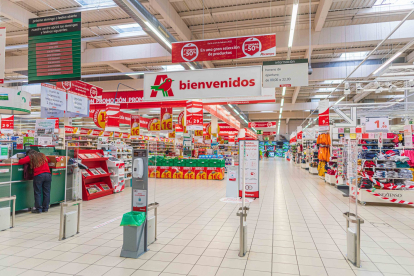 Un supermercado de Alcampo en una imagen de archivo. ALCAMPO