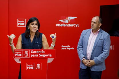 La secretaria de Organización del PSOE en Castilla y León, Ana Sánchez.- ICAL.