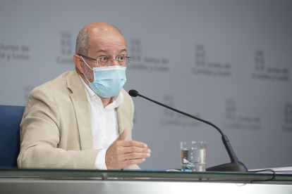 El vicepresidente de la Junta de Castilla y León, Francisco Igea - ICAL