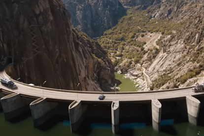 Fotogramas de Fast and Furious X en los que aparece la presa de Aldeadávila de la Ribera.- UNIVERSAL