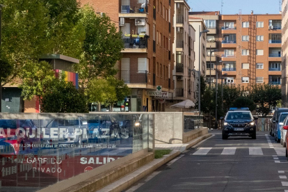 Lugar donde se produjo el tiroteo en Salamanca. ICAL