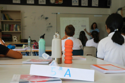 Un grupo de alumnos en una clase en una imagen de archivo. EUROPA PRESS