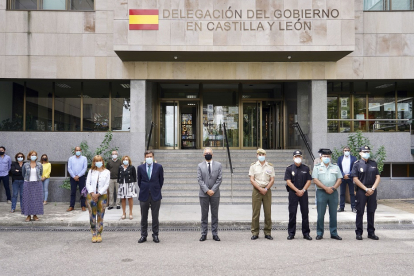 Concentración en la subdelegación del Gobierno en Valladolid.- ICAL