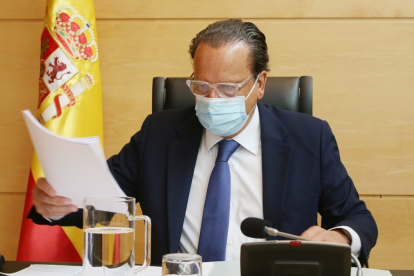 El presidente del Consejo de Cuentas de Castilla y León, Mario Amilivia. ICAL