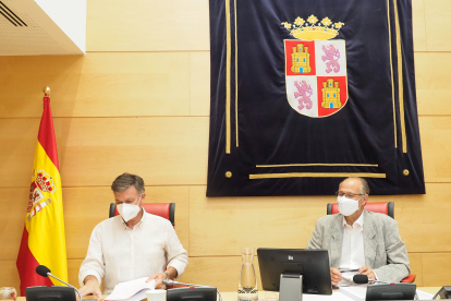 Reunión de la Mesa de las Cortes de Castilla y León. ICAL
