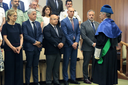 La Universidad de León acoge el acto de investidura de Juan José Badiola como Doctor Honoris Causa. ICAL