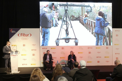 Oscar Puente presenta Valladolid Unesco Creative City of Film en Fitur 2023.- ICAL