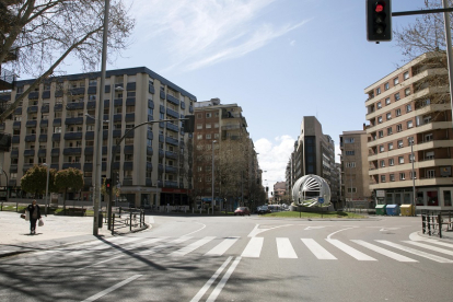 Calles vacías en Salamanca durante el estado de alarma. - ICAL