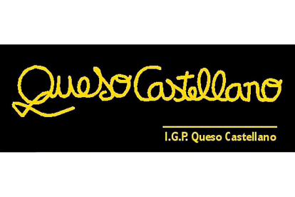 Logotipo de la etiqueta de la IGP Queso Castellano. QUESO CASTELLANO