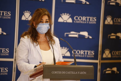 La portavoz de Cs en la Comisión de Educación, Marta Sanz. - EM