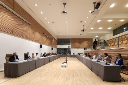 Pleno del Ayuntamiento de Salamanca en el Palacio de Congresos de la ciudad - EUROPA PRESS
