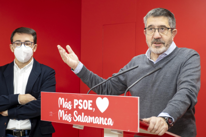 El portavoz del PSOE en las Cortes, Patxi López, en una imagen de archivo. Ical