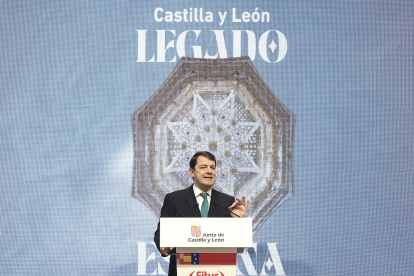 El presidente de la Junta de Castilla y León, Alfonso Fernández Mañueco, visita la 44 edición de la Feria y el expositor de la Comunidad. Juan Lázaro/ Ical