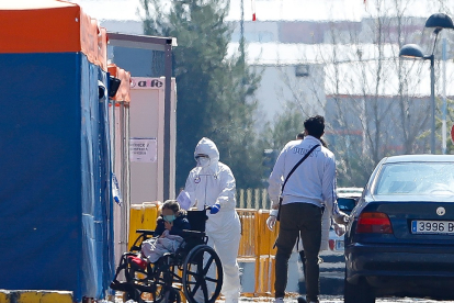 Crisis del coronavirus en el Hospital Río Hortega de Valladolid.- J.M. LOSTAU