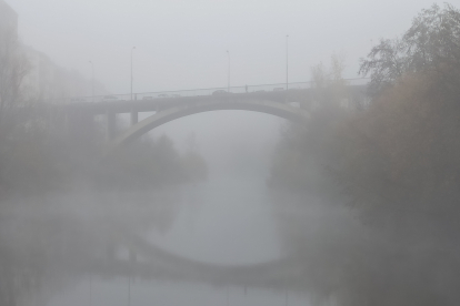 Niebla intensa en Ponferrada - ICAL