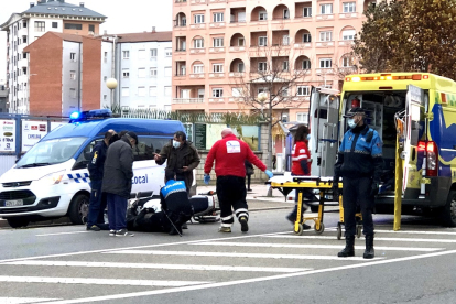 Herido un joven motorista en una colisión con una furgoneta en León. - ICAL