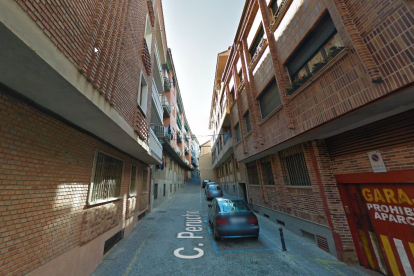 Calle Perucho de Segovia, donde se registró la intoxicación.- STREET VIEW