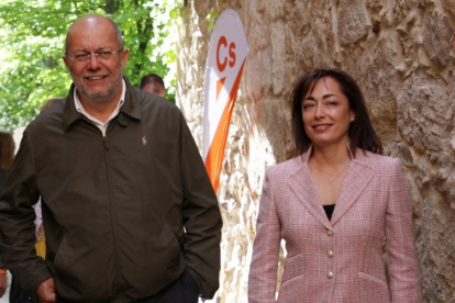 Francisco Igea y María Teresa Gago, en una imagen de archivo.- ICAL
