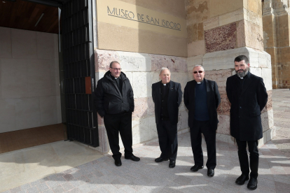 Visita a las Instalaciones que albergarán el nuevo Museo de San Isidoro de León. ICAL