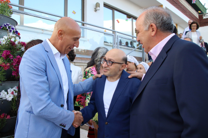 EL actor Jesús Vidal, pregonero de las fiestas de la casa de Asturias en León.-ICAL