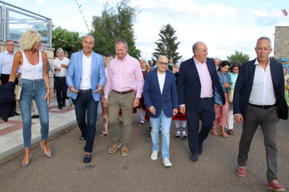 EL actor Jesús Vidal, pregonero de las fiestas de la casa de Asturias en León.-ICAL