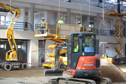 Obras de la estación de autobuses de León