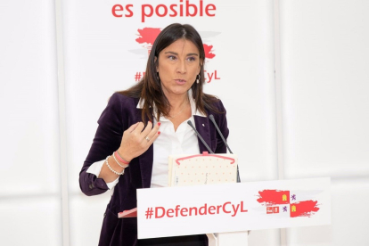 La secretaria de Organización del PSOE Ana Sánchez. Foto de Archivo - PSOE