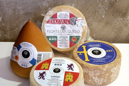 Algunas variedades de queso que emplean