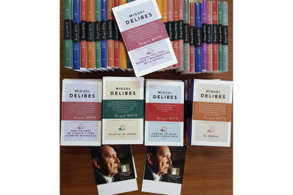 La Fundación Miguel Delibes dona a la Biblioteca de Ponferrada las obras completas del autor en el año del centenario de su nacimiento - ICAL